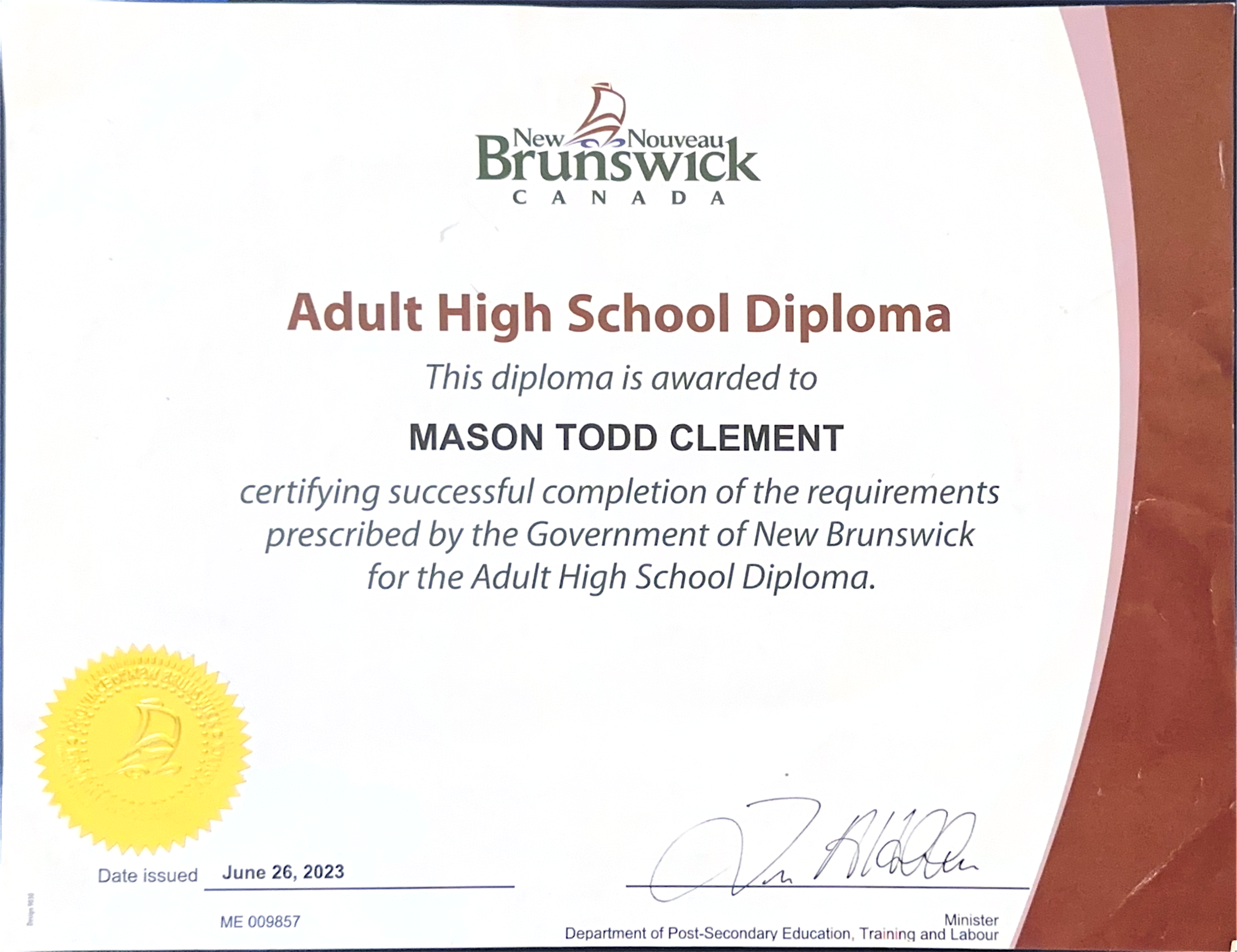 High School Diploma